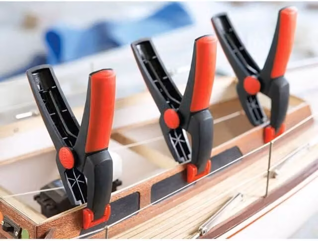 Bessey Clippix Xc Spring Clamp in Red and Multicolour