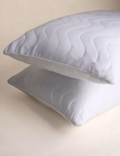 Body Sensor™ 2 Pack Cooling Firm Rectangular Pillows in White