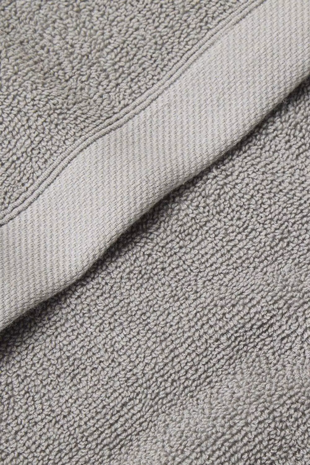 Drift Home Abode Grey Cotton Towel, W/D/H: 50 x 90 cm – 3