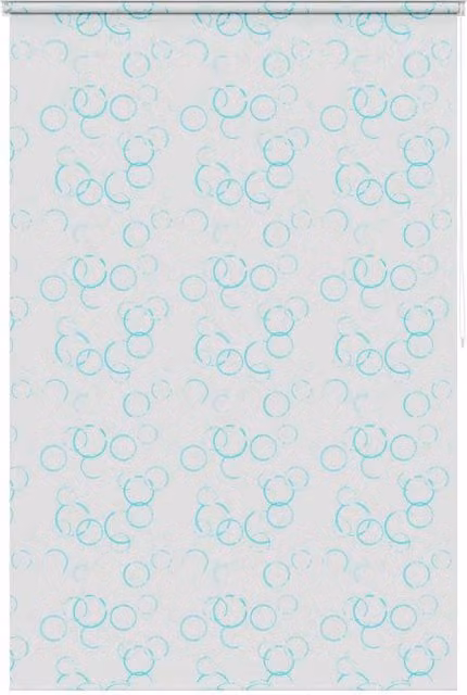 Berkfield Home Bubble Shower Roller Blind, White, W: 160 cm, H: 240 cm