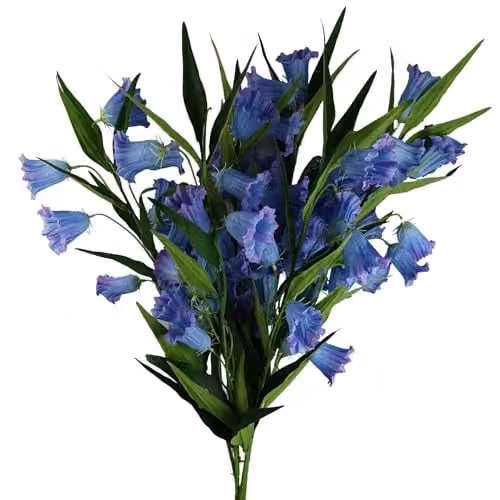 Blue Leaf Design Artificial Floral Tabletop Arrangement