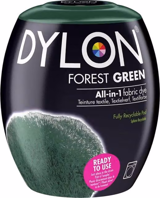 Dylon Colour Machine Dye Pod 09 Forest Green 350g