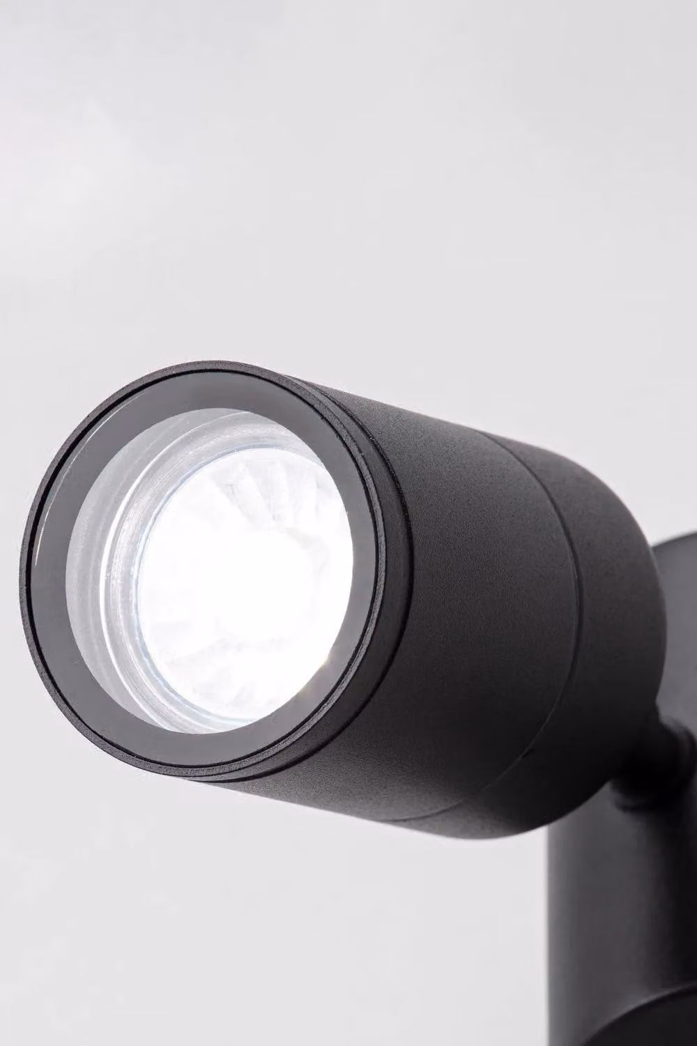 BHS Lighting Delting Modern Adjustable Outdoor Wall Light in Black with Transparent Glass – 2