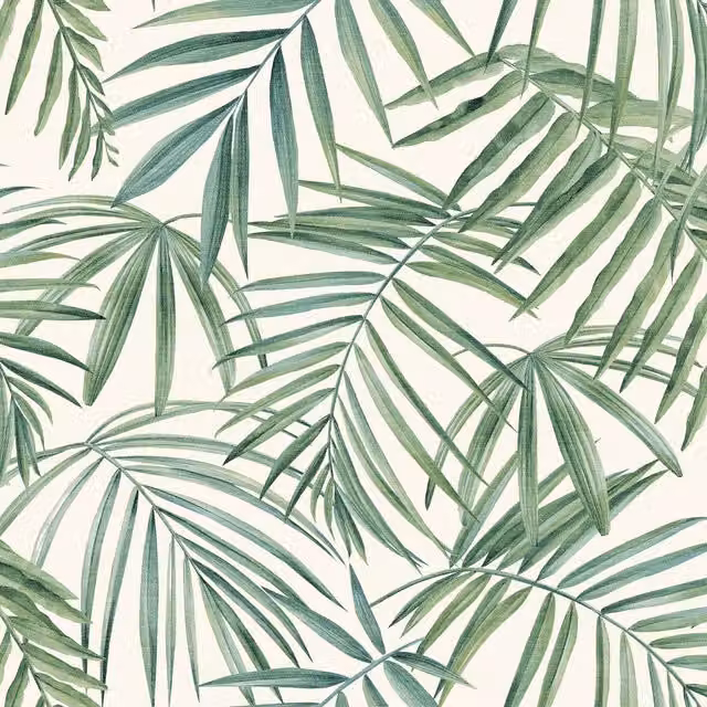 Arthouse Green Botanical Palm Leaf Floral Wallpaper Roll – 1