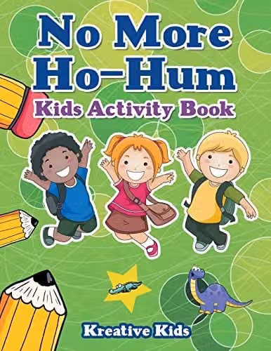 Kreative Kids No More Ho-Hum Kids Activity Book, Multicolour Paper Book