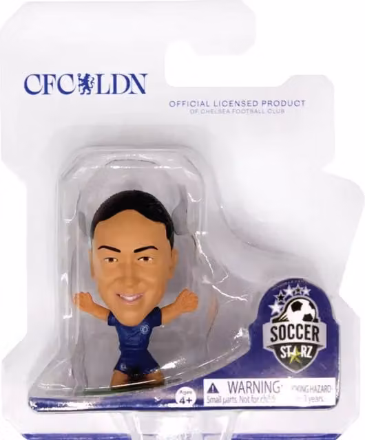 SoccerStarz Chelsea Lauren James Mini Figure, Blue, Height: 5 cm