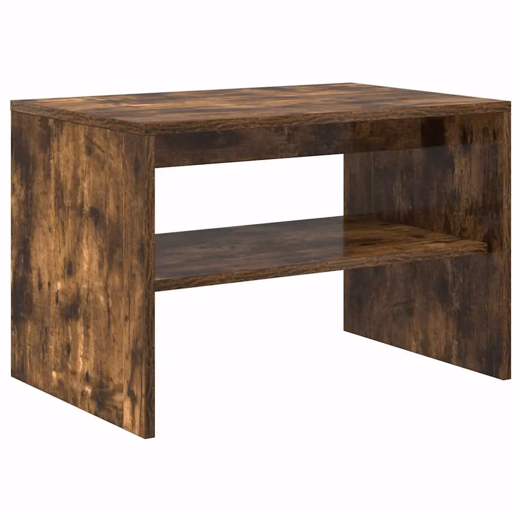 Berkfield Home Smoked Oak TV Cabinet in Brown, W/D/H: 60 x 40 x 40 cm – 2