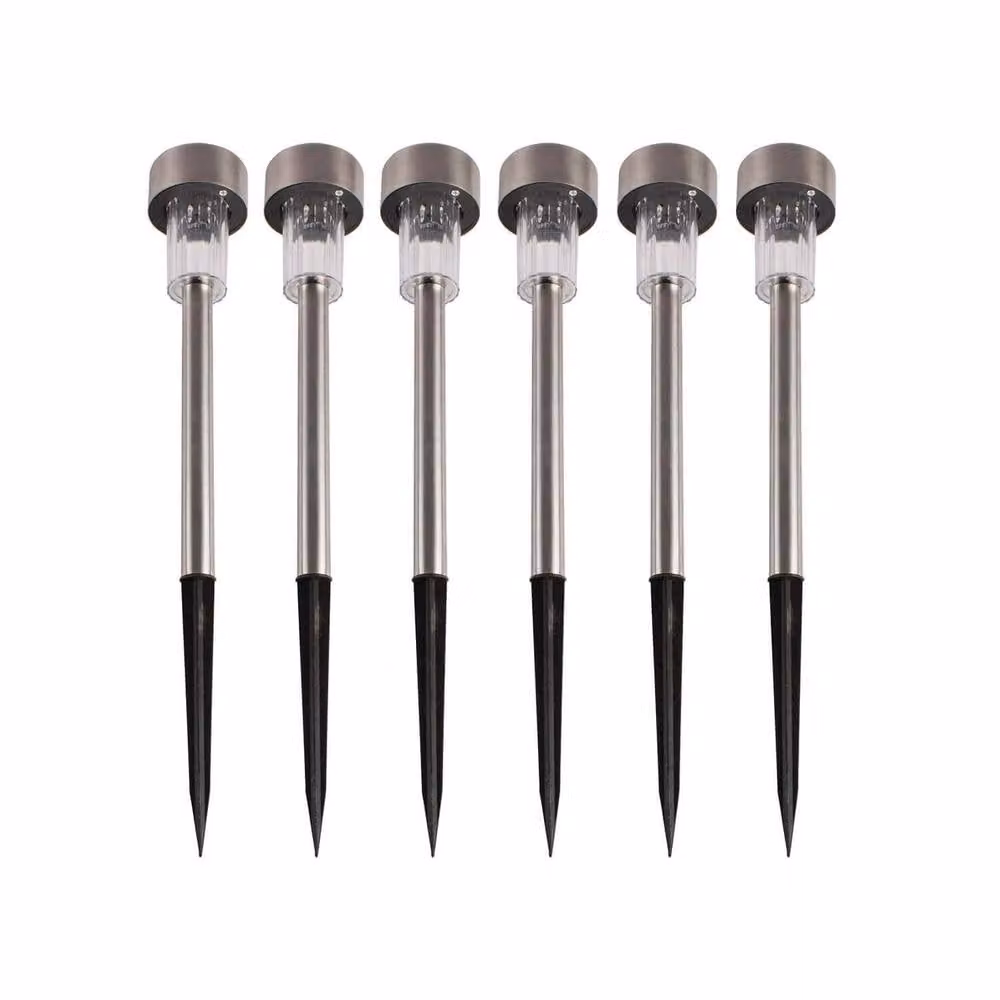 Coopers of Stortford Solar Stake Lights, Multicolour, 2 Pack of 6, H37cm – 1