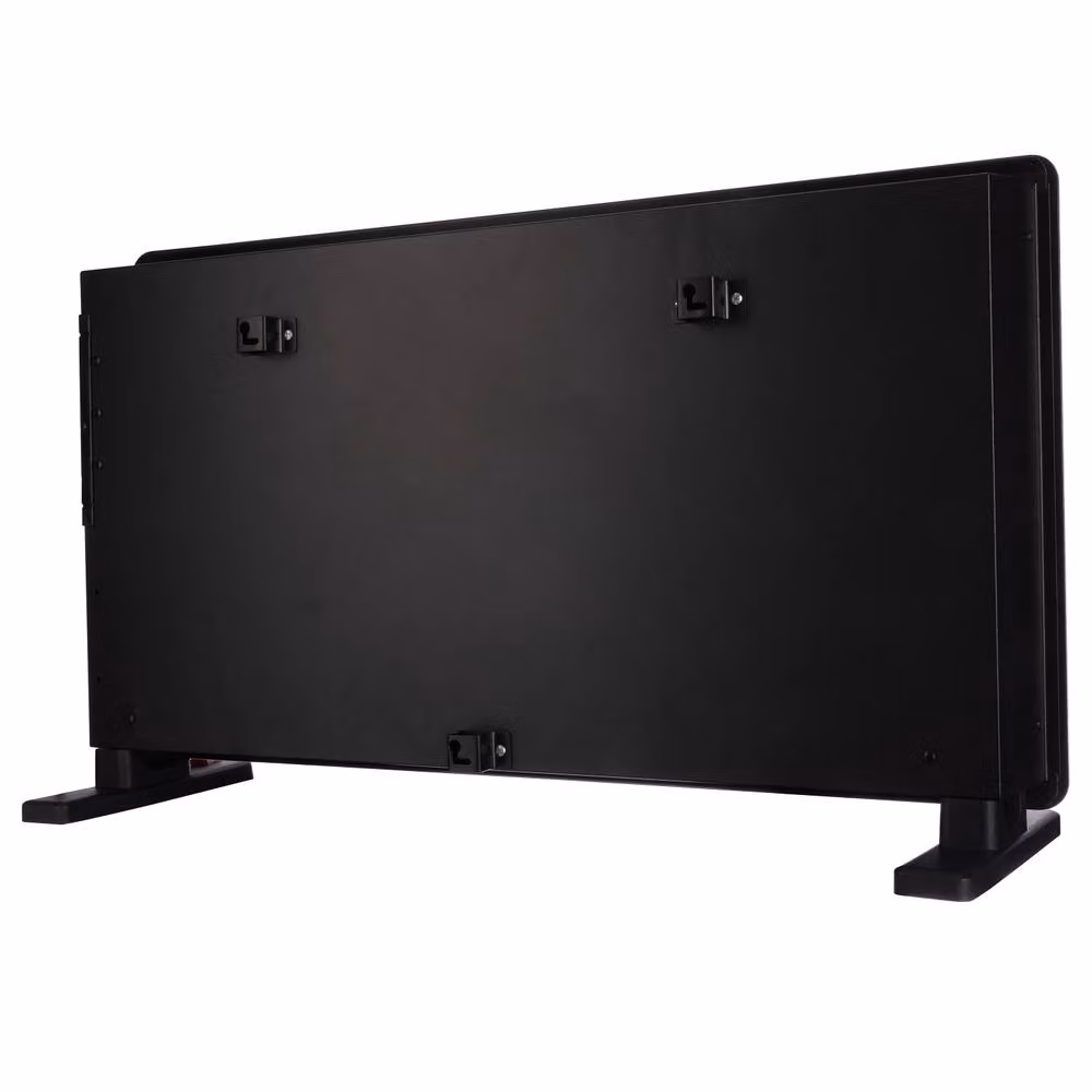 TCP 2000W Black Glass Panel Heater with Timer, Open Window Detection and Overheat Protection, Wall-Mounted or Free-Standing – 5