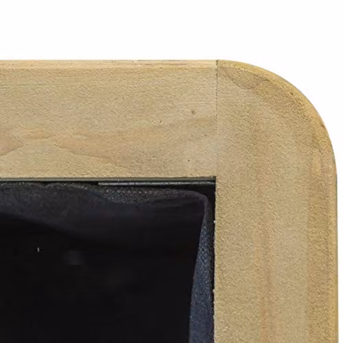 Rowlinson Marberry Square Tall Wooden Planter, Brown, W: 40 cm, D: 40 cm, H: 40 cm – 3