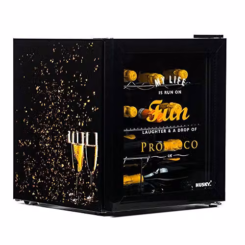 Husky Prosecco Drinks Cooler, Black