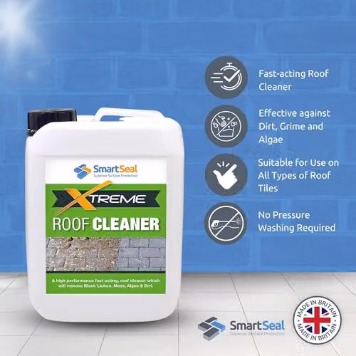 SmartSeal Roof Cleaner Xtreme Green Growth Remover, 3 x 5L – 3