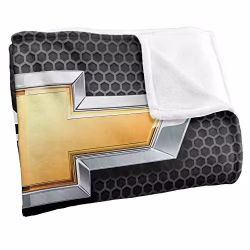 Chevrolet Chevy White Super Soft Microfibre Fleece Throw Blanket W/D/H: 152 x 127 cm – 2