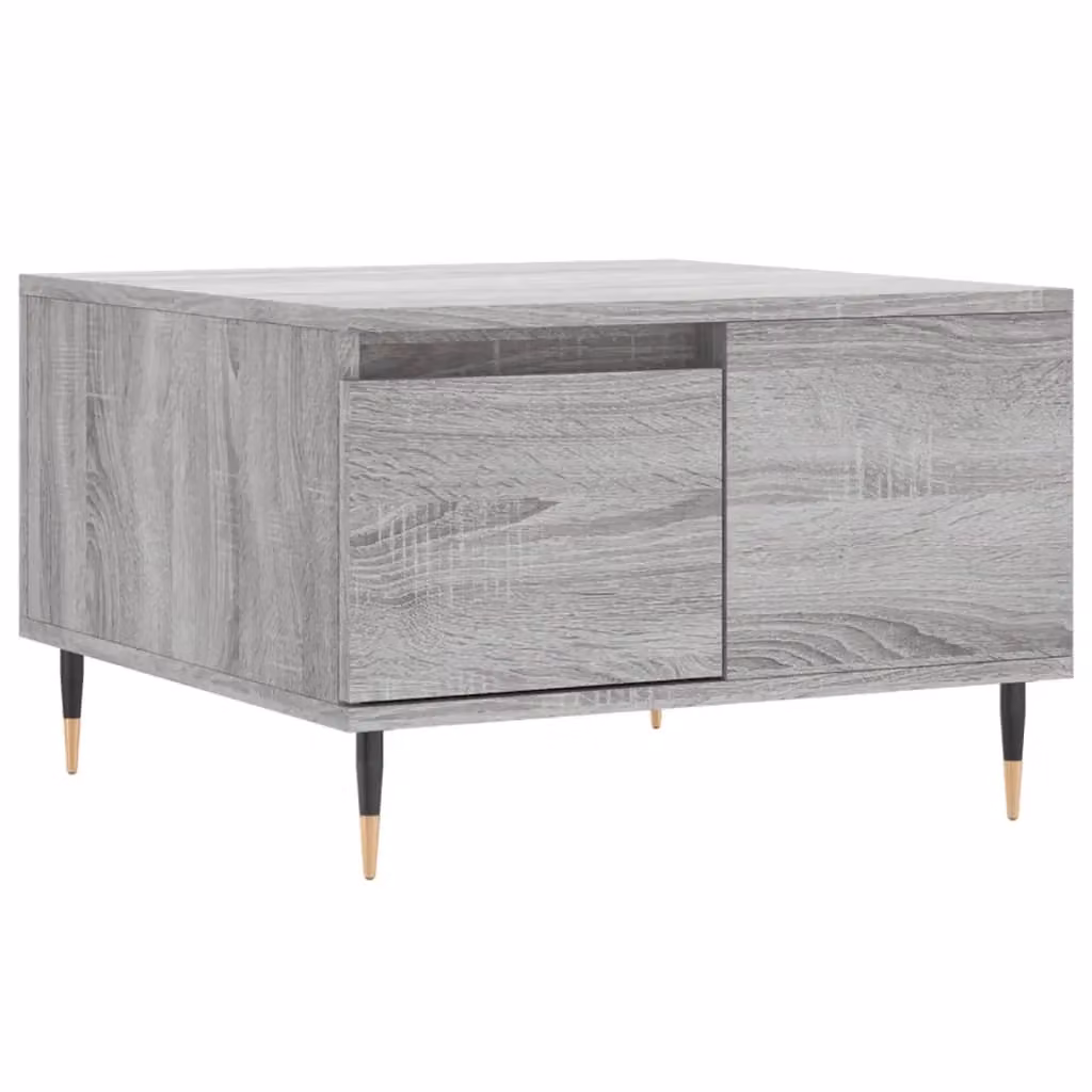 Berkfield Home Grey Sonoma Coffee Table, W/D/H: 55 x 55 x 36.5 cm – 2
