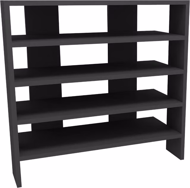 Destina Home Lindita Shoe Storage Rack in Anthracite Grey