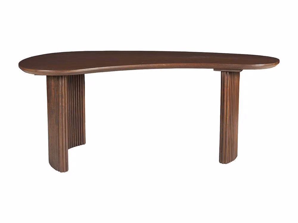 TAMENIA By Maison Céphy Vente-unique Acacia Wood Coffee Table in Walnut Brown – 2