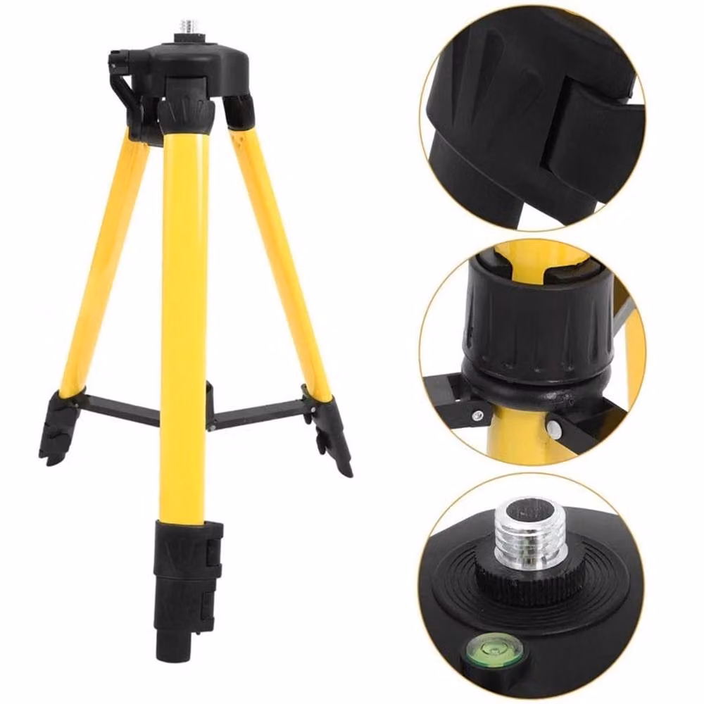 Nordara Yellow Telescopic Laser Level Tripod Adjustable Pole – 3