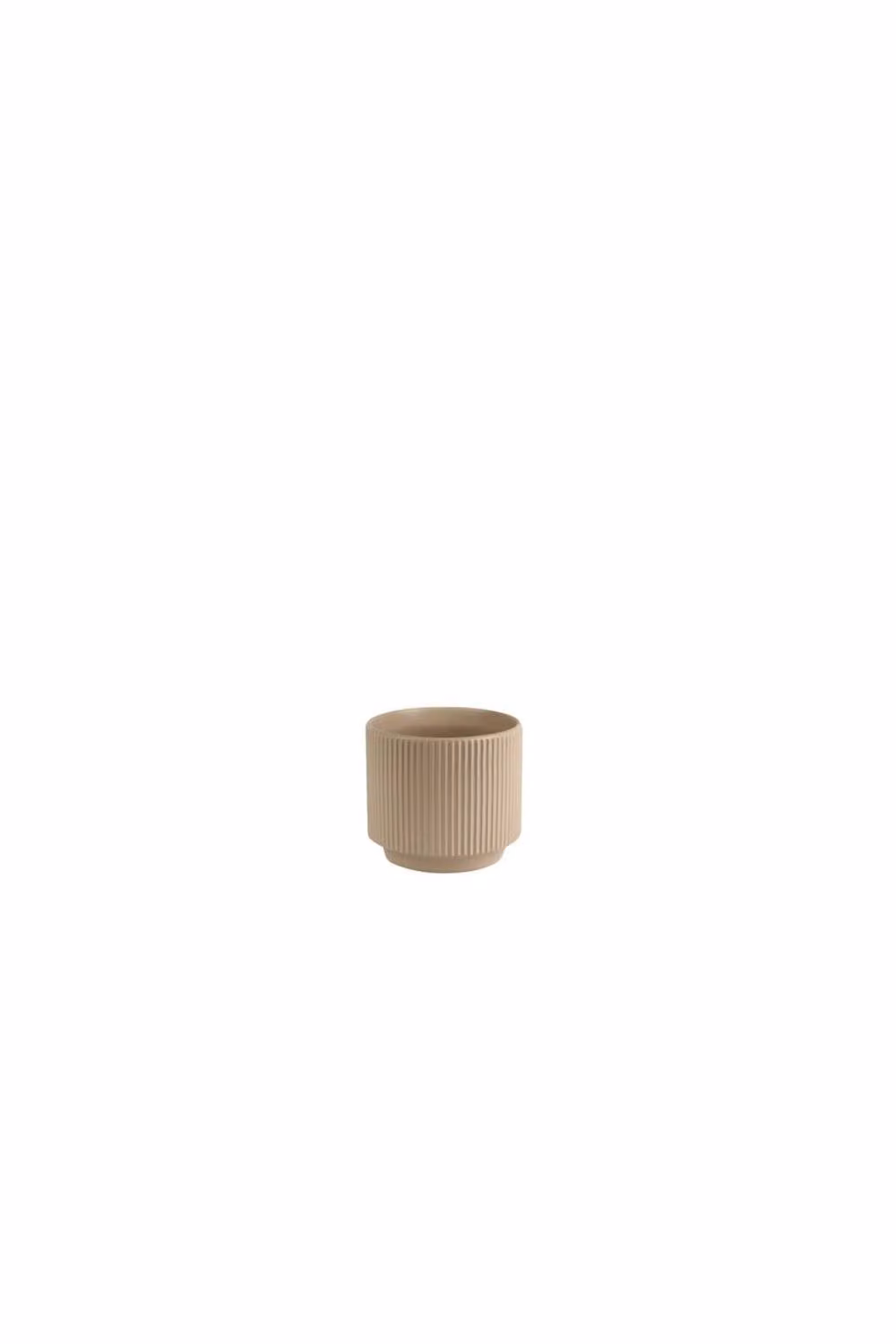 KDMD Hortus Tokyo Ceramic Tabletop Pot in Matt Pink, 2 Pack, W: 16 cm, D: 14 cm – 2