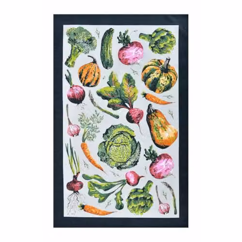 Ulster Weavers Multicolour Floral Cotton Tea Towel with Hanging Loop – 4