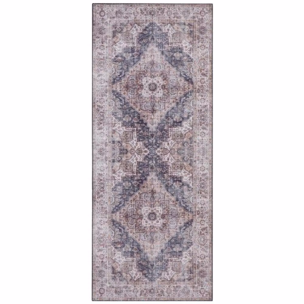 THE RUGS Palma Reversible Indoor Outdoor Herringbone Rug in Grey and Multicolour, W/D: 120 x 170 cm – 2