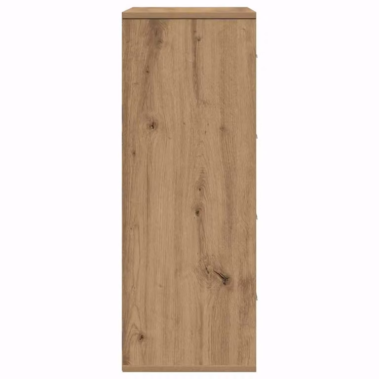 Berkfield Home Artisan Oak Sideboard in Brown, W/D/H: 60 x 31 x 84 cm