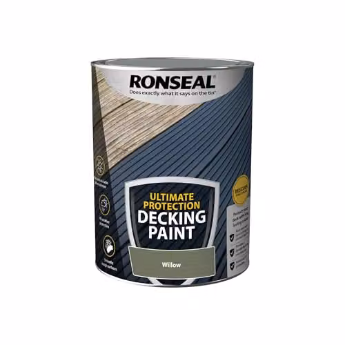 Ronseal Ultimate Protection Decking Paint, Green, 5L – 2