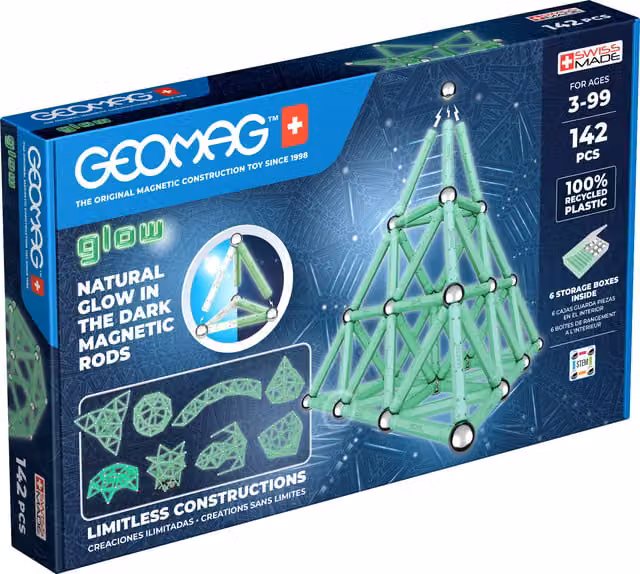 Geomag Green Rods and Balls Creative Connecting Set