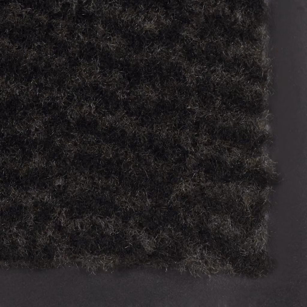 Berkfield Home Rectangular Tufted Dust Control Mat, Black, W: 120 cm, D: 80 cm – 2