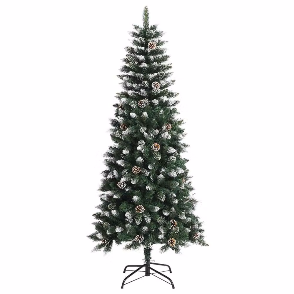 Berkfield Home Beautiful Artificial Christmas Tree in Green with Stand, Height: 150 cm – 3