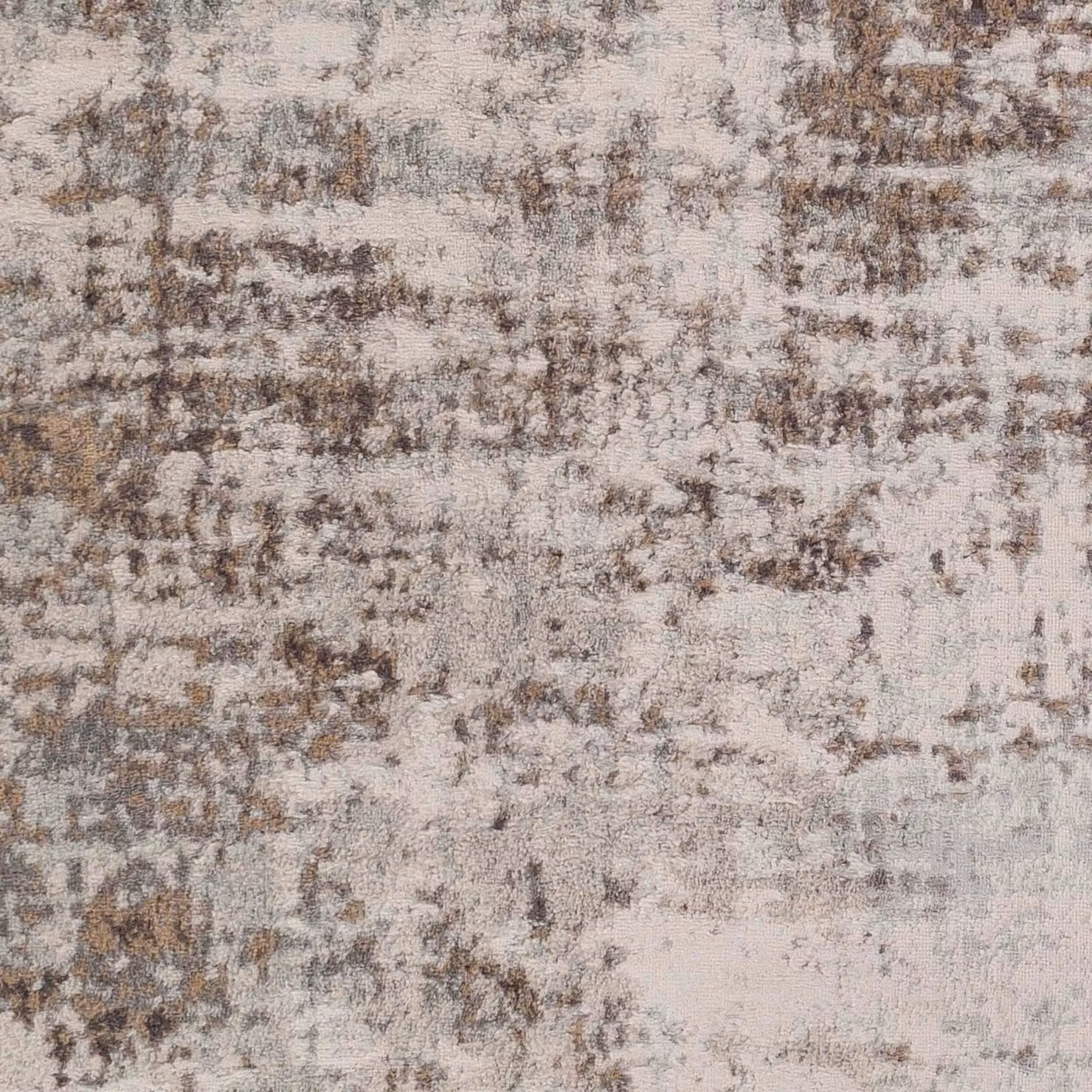 Livabliss Roma Abstract Modern Marble Rug in Grey, Blue and Brown, W/D/H: 200 x 275 cm – 4