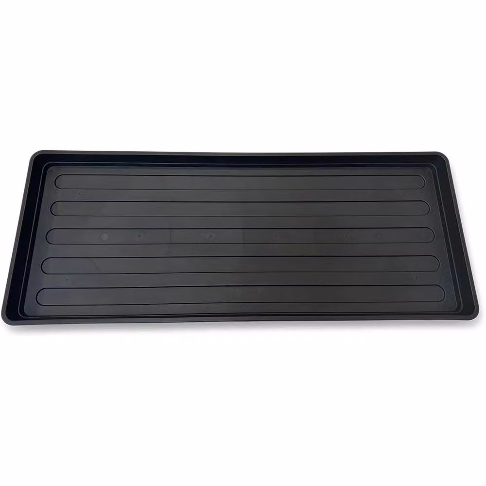 Nordara Black Rigid Plastic Grow Bag Drip Watering Tray for Indoor Planters – 2