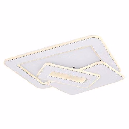 Netlighting Kique LED Ceiling Light, White, Dimmable with Remote Control and Tuya Smart App Support