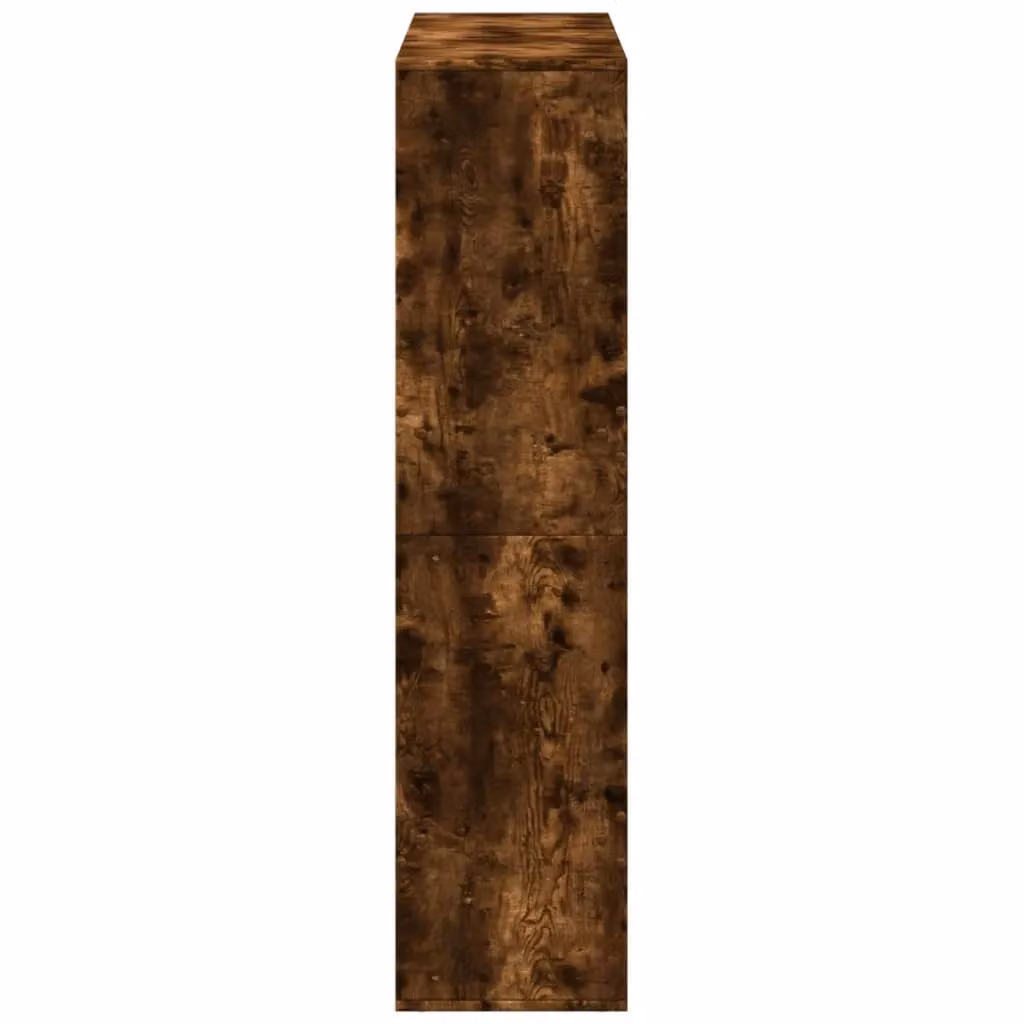 Berkfield Home Smoked Oak Room Divider in Brown, W/D/H: 100 x 33 x 135 cm – 5
