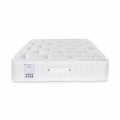 RestRelax Sleep Hardwick 1500 Pocket Tufted Mattress, White, W: 150 cm, D: 200 cm