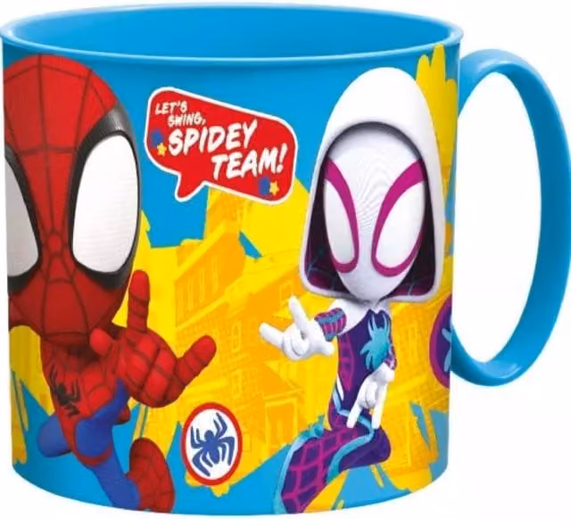 Spidey Licensed Micro Mini Mug, 265 ml, Multicolour and Blue