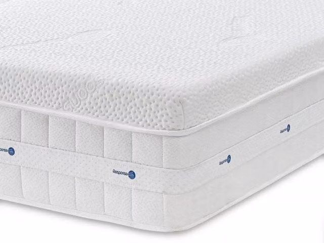 Kaymed Signature Response Gel Pocket 2000 Mattress, White, W: 90 cm, D: 190 cm