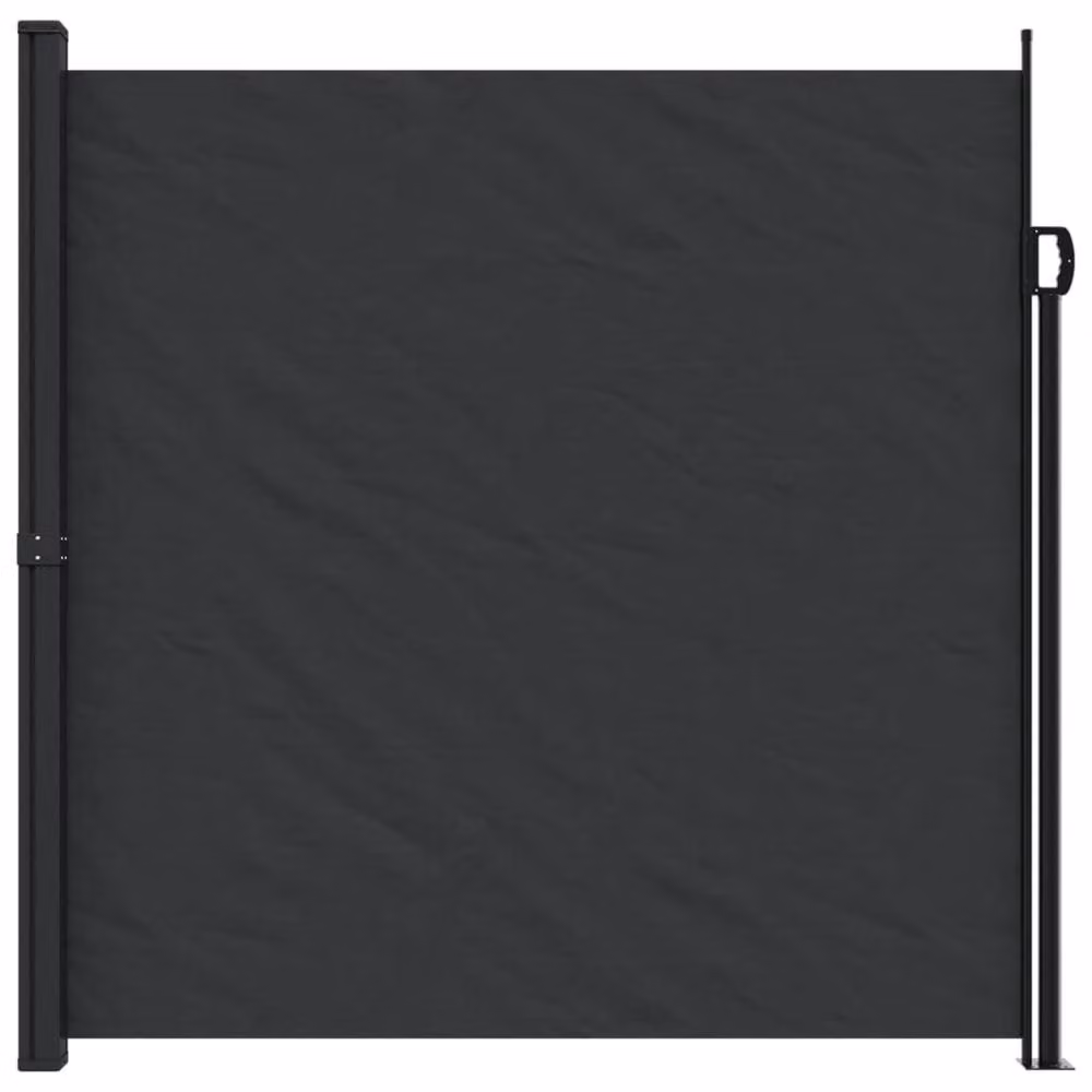 Berkfield Home Retractable Side Awning in Black, W/H: 600 x 200 cm – 3