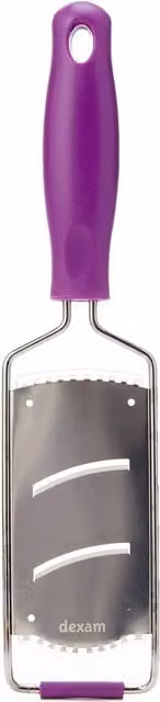 Dexam Stainless Steel Shaver Grater and Slicer in Purple