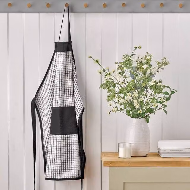 mysmartbuy Poli-Dri Full Apron in Black for Adults