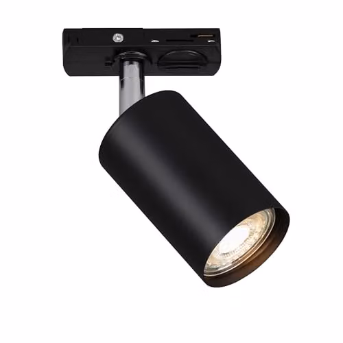 Briloner Modern Metal LED Track Spotlight in Black, GU10, L x W x D: 5.5 x 3.8 x 5.5 cm – 1