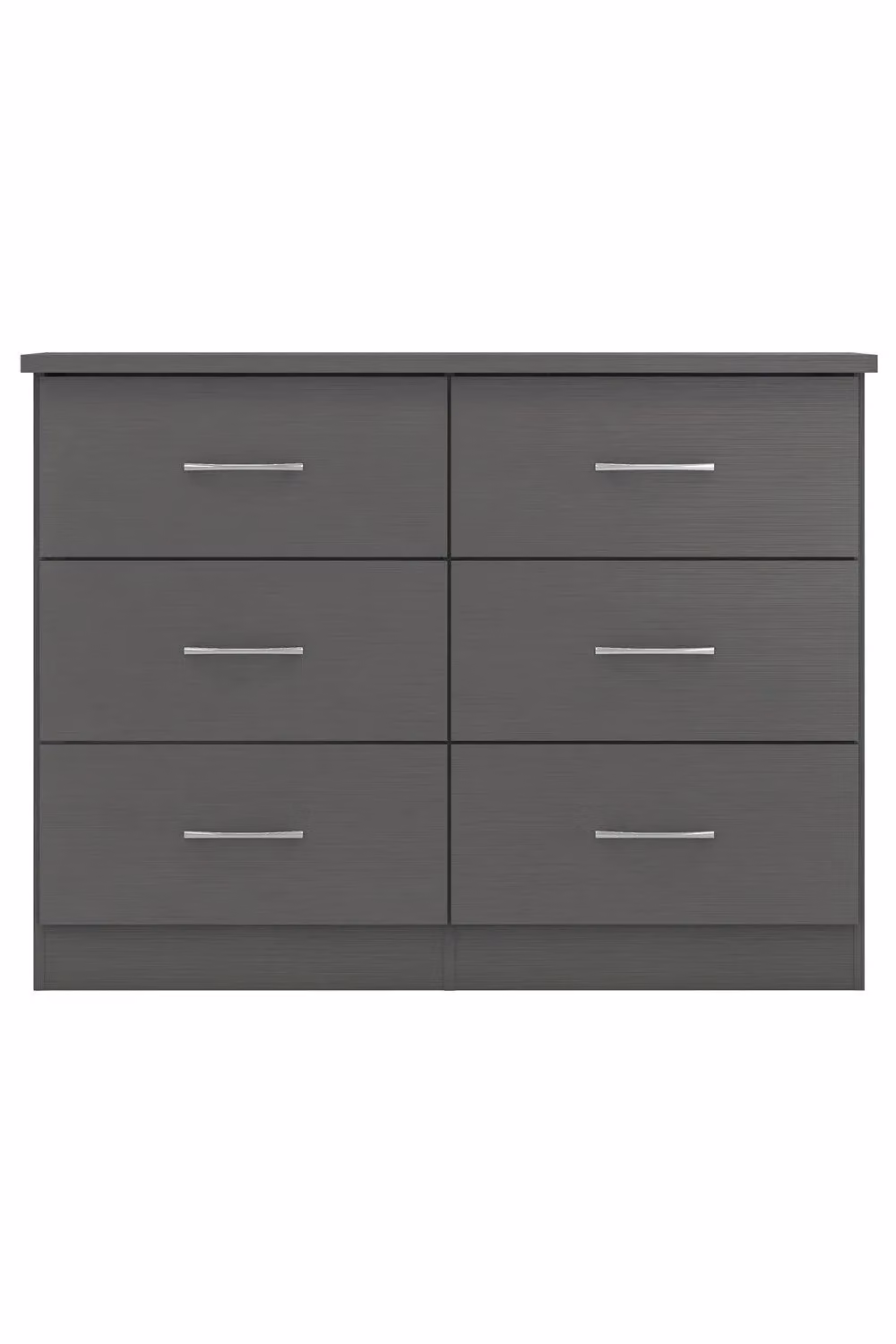 Seconique Nevada 6 Drawer Chest in Matt Grey – 5