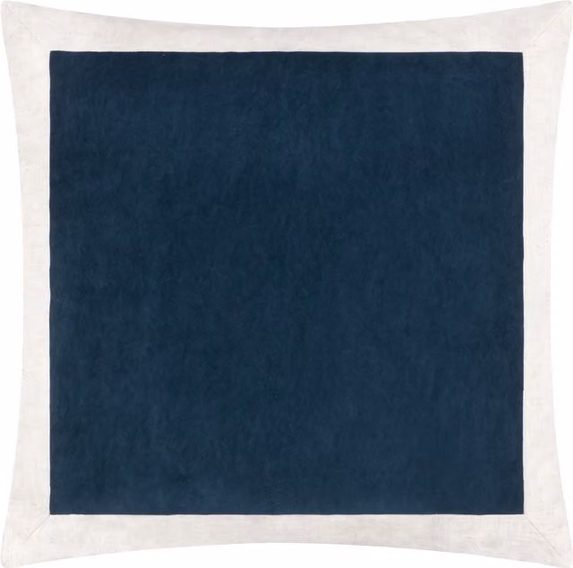 Make It A Home Auden Blue Velvet Square Cushion Cover