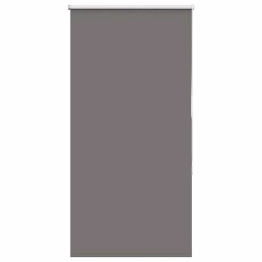 Berkfield Home Grey Blackout Roller Blind, Thermal Insulating Polyester, W: 85 cm, H: 175 cm – 2