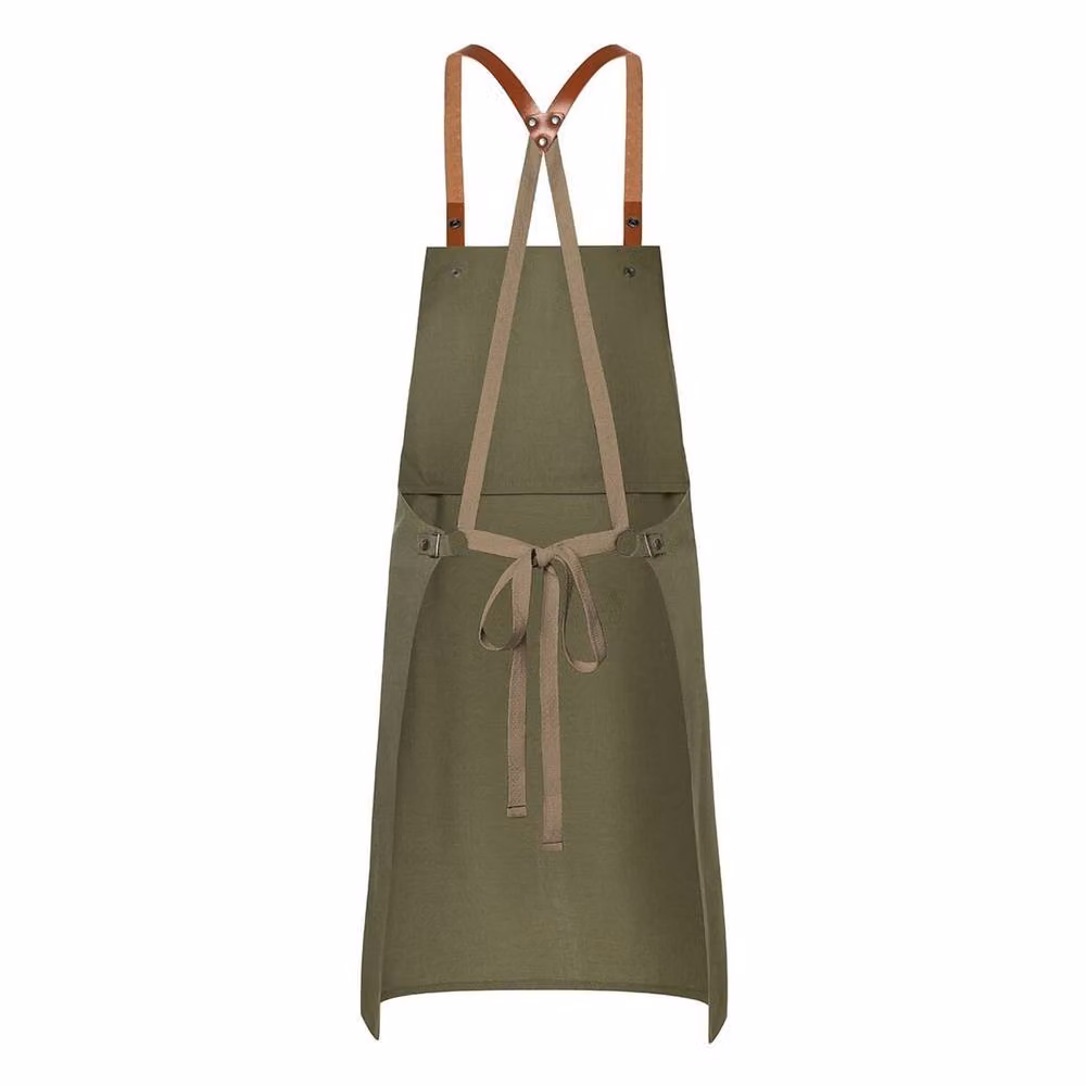 Karlowsky Generation Bib Apron in Bottle Green – 2
