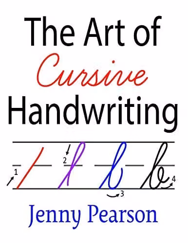 The Art of Cursive Handwriting: A Self-Teaching Workbook by Createspace, Multicolour