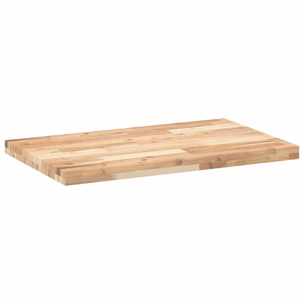 Berkfield Home Solid Wood Acacia Desk Top in Brown, W/D/H: 60 x 50 x 4 cm – 2
