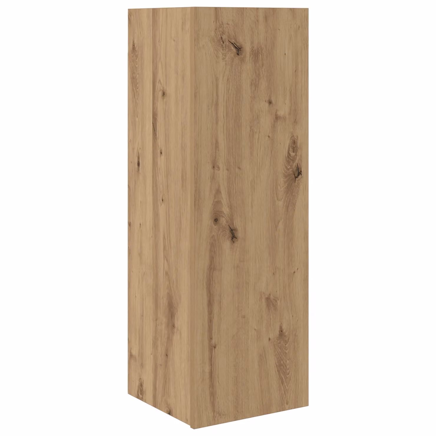 Berkfield Home Artisan Oak Wall TV Cabinet, 4 Piece Set in Brown, W/D/H: 80 x 30 x 30 cm – 3