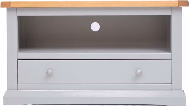 Cabinet Bits Loreo Grey 1 Drawer Pine Wood TV Cabinet – 1
