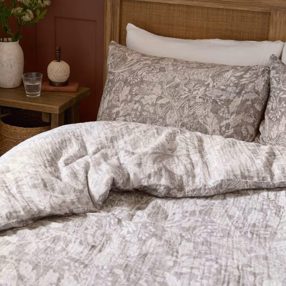 Voyage Maison Cademuir Reversible 100% Cotton Duvet Cover Set in Beige, W/H: 180 x 200 cm – 2