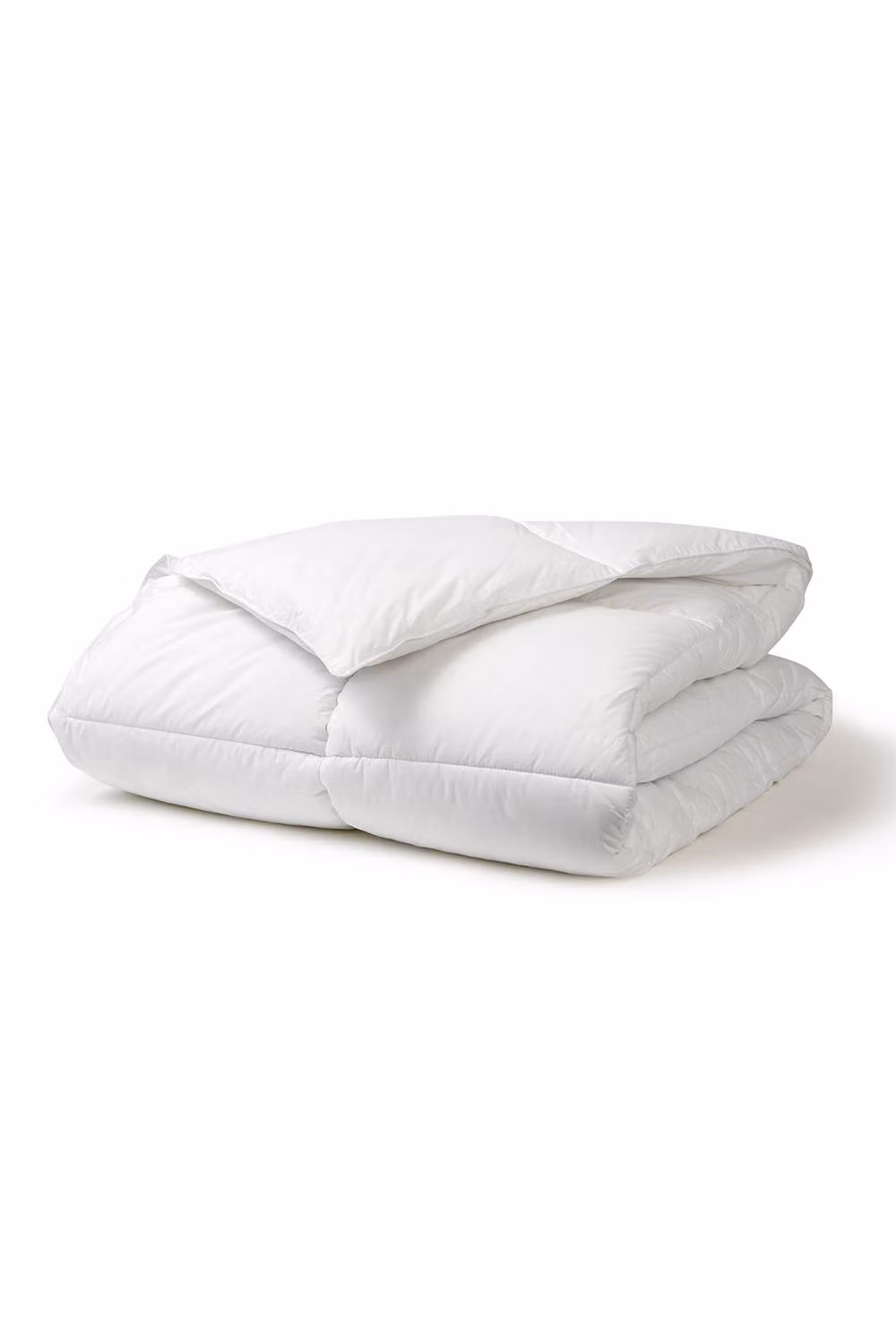 Christy Classic White Microfibre Summer Duvet, 4.5 Tog, W/D/H: 200 x 200 cm – 2